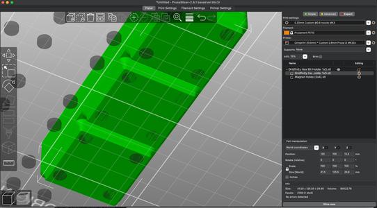 Gridfinity Magnet Hole Generator