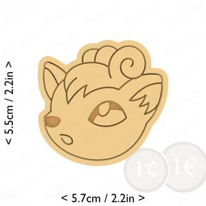 #0037 Vulpix Cookie Cutter / Pokemon