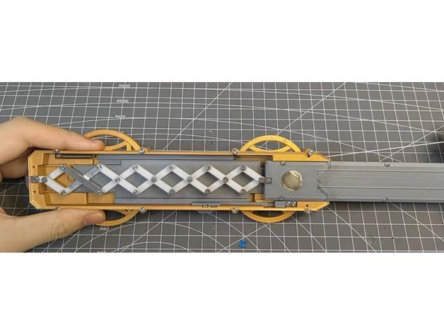 Mirage hidden blade(scissor mechanism）
