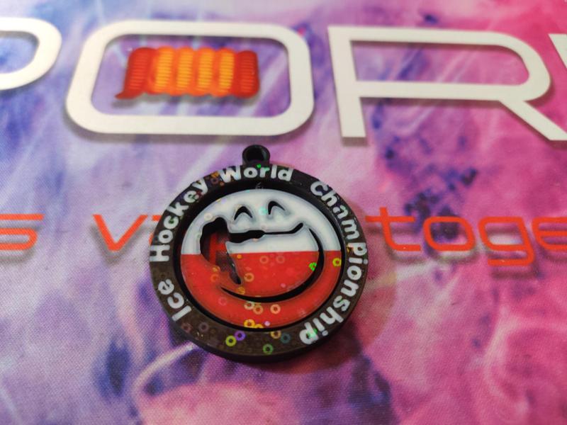 POLAND Ice Hockey World Championship Keychain