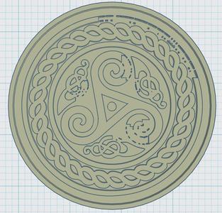 Celtic Symbol Coaster 34