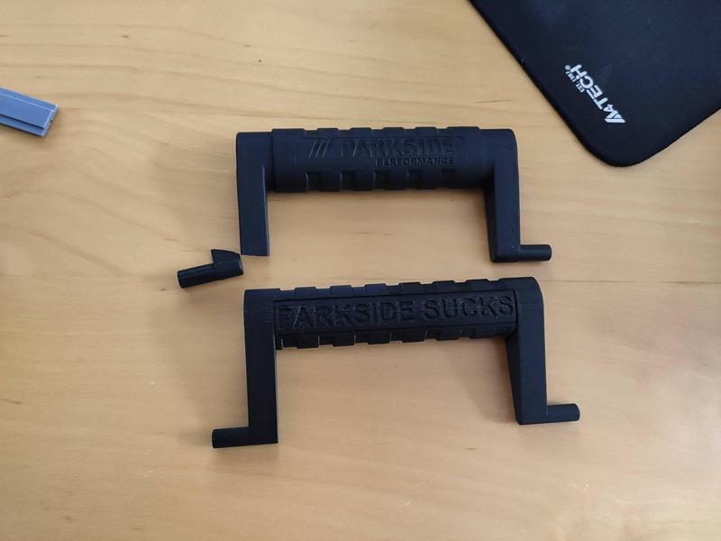 Handle for the Parkside Performance case