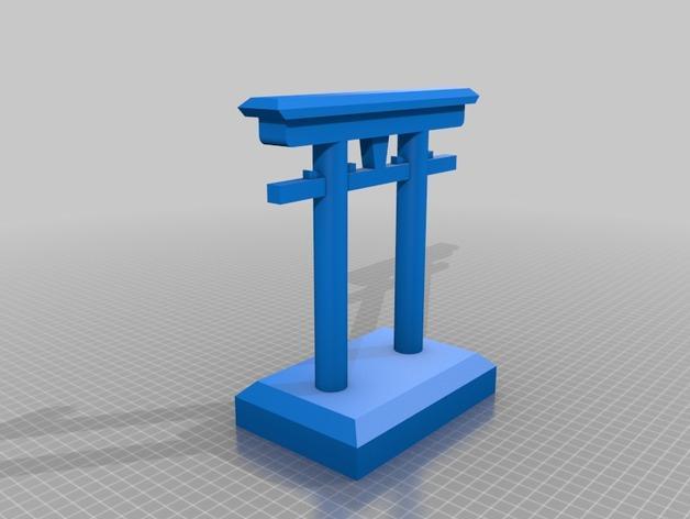Torii Gate headphone stand