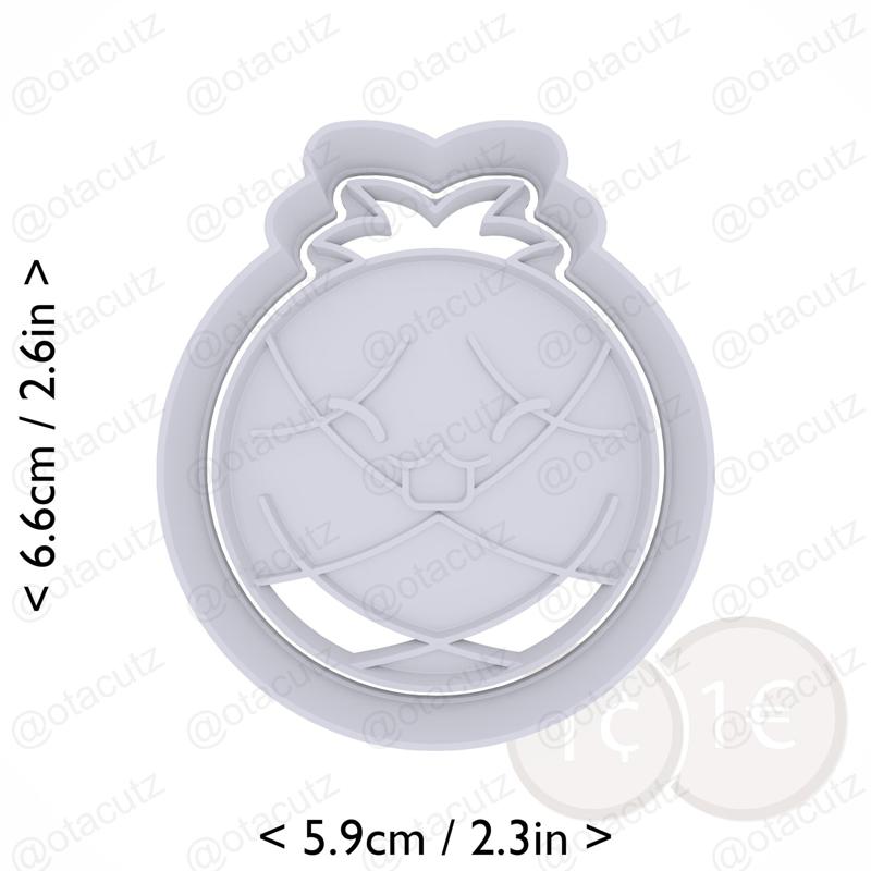 Pineapple Cookie Cutter / Suika Game