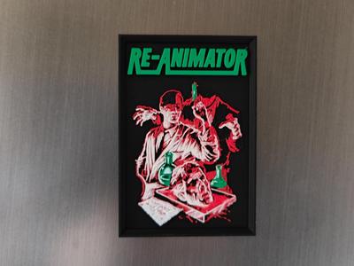 Re-Animator movie poster fridge magnet