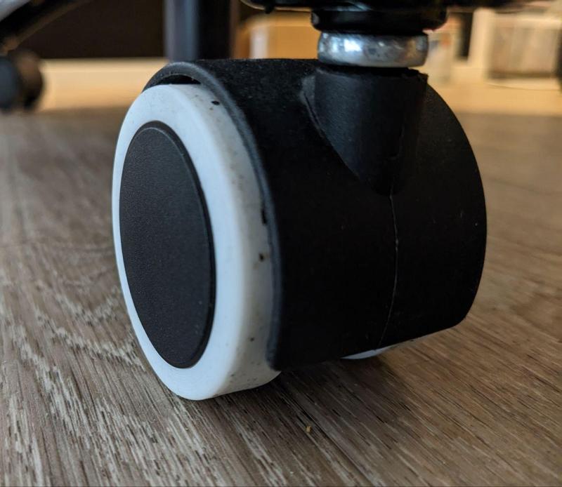 DX Racer chair wheel repair