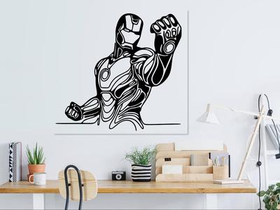Iron man 2d wall art Marvel Avengers