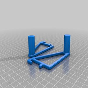 Towelholder IKEA SKADIS (no pipe needed)
