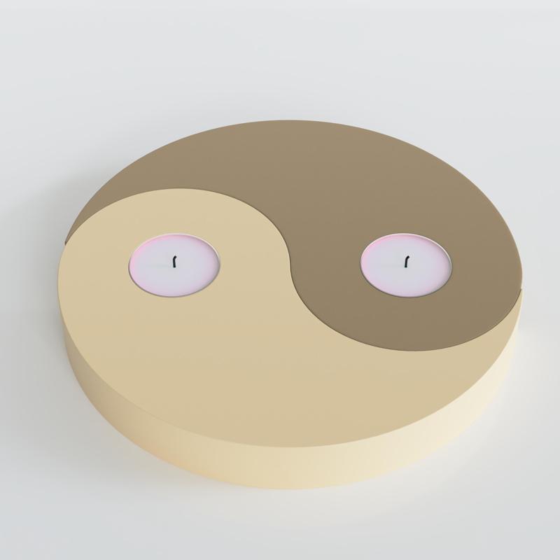 Yin Yang Tea Light