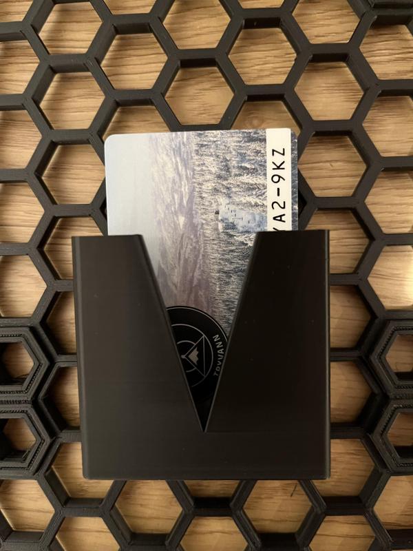 Card holder for Honey wall