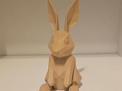 Low Poly Easter Bunny