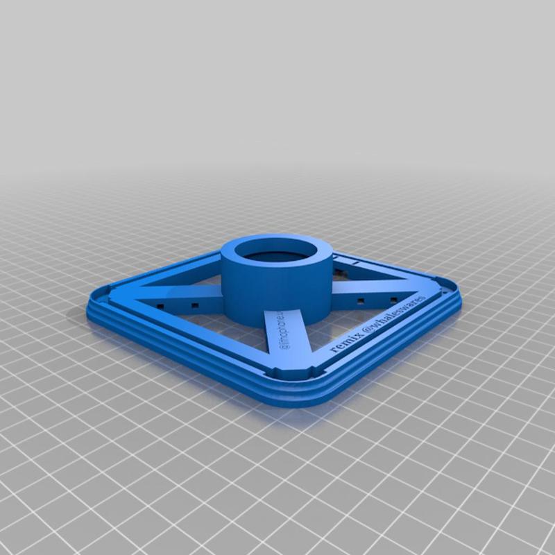 Standing Lamp Frame Base 10