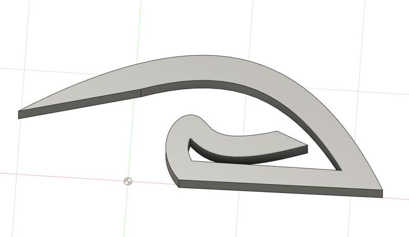 Háček na záclonu / curtain hook