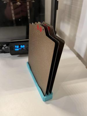 Voron 0 steel sheet holder