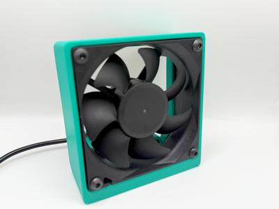 Soldering fume extracter case for 80mm fan