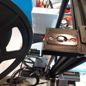  Z axis screw bearing guide