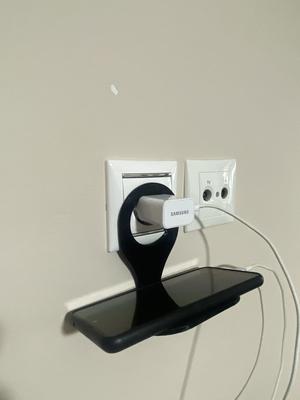Phone plug mount