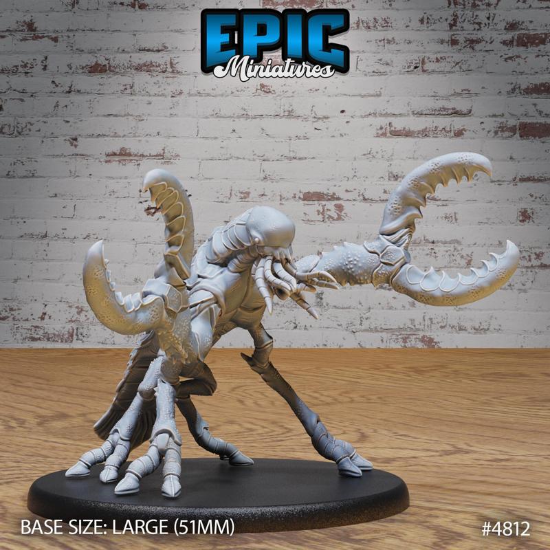 Chuul Attack ‧ DnD Miniature ‧ Tabletop Miniatures ‧ Gaming Monster ‧ 3D Model ‧ RPG ‧ DnDminis ‧ STL FILE‧ DnD Miniature ‧ Tabletop Miniatures ‧ Gaming Monster ‧ 3D Model ‧ RPG ‧ DnDminis ‧ STL FILE
