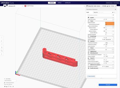 Bras de fixation de pièce pour CNC