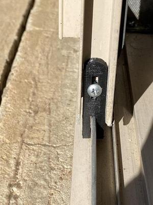 Security Sliding Door Guides