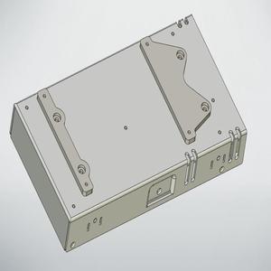 Bracket for mounting the new mean well LRS-350-24 power supply(for flyingbear ghost 4s) 