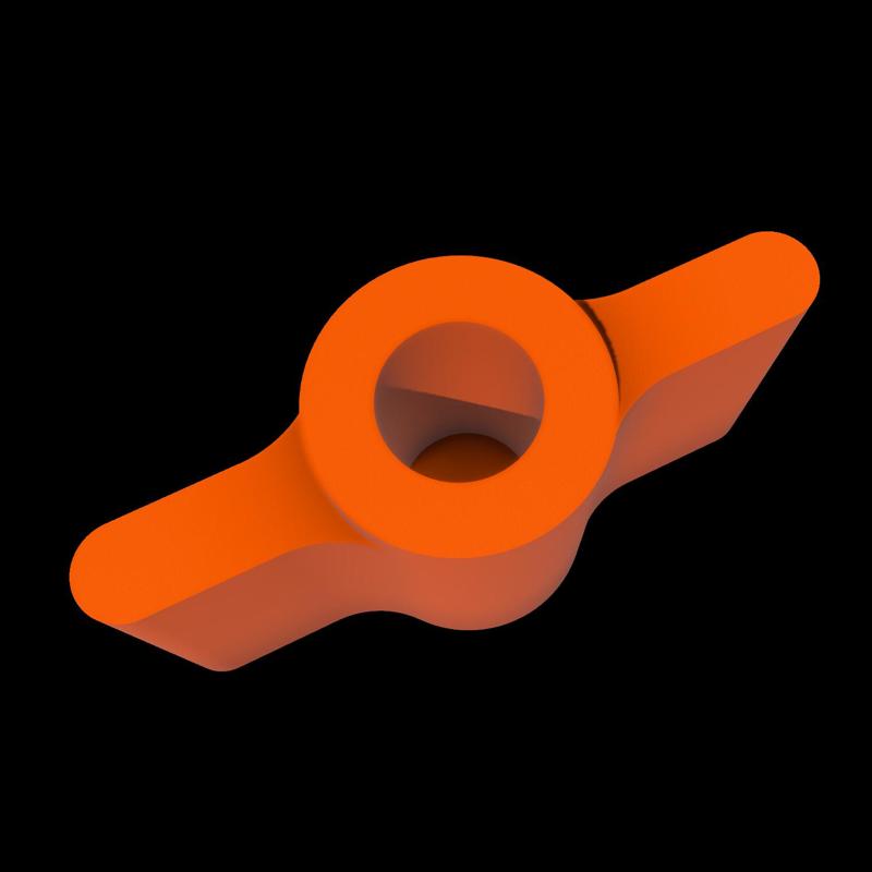 Thumbscrew / thumbnut M5