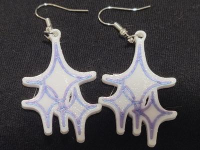 Shimmer/Star Earrings (AMS & No AMS versions)