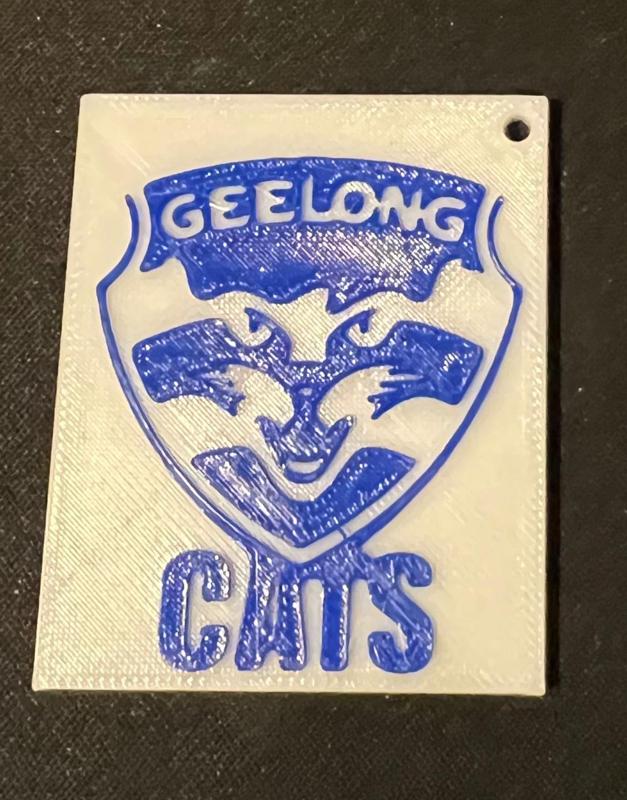 AFL GEELONG CATS KEYCHAIN