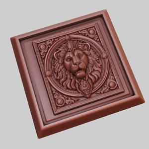 lion Animal 3D Model for CNC Router Laser & 3D Printer