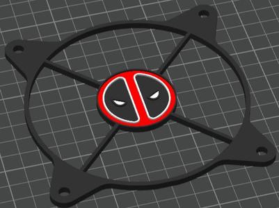 Deadpool 120MM Fan Cover/ Grill