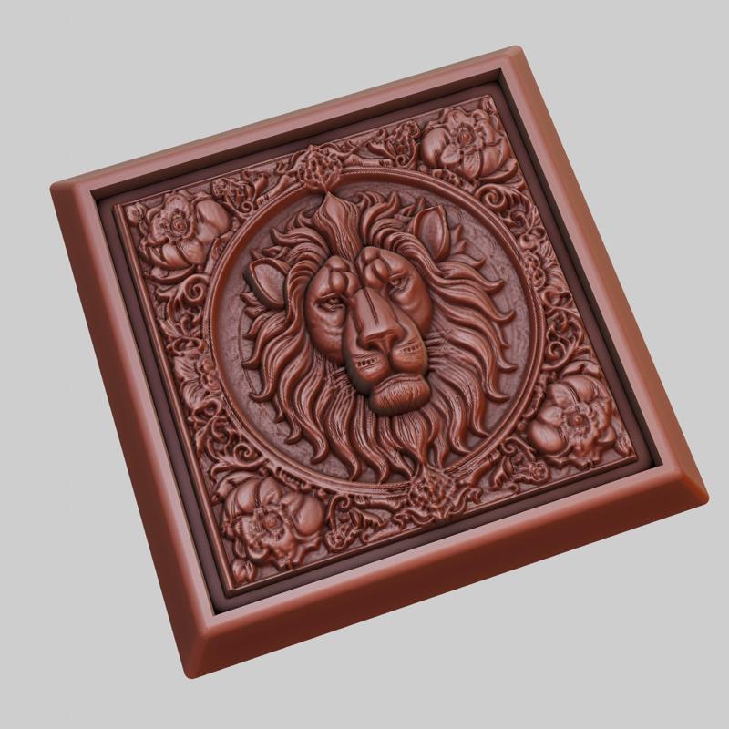lion Animal 3D Model for CNC Router Laser & 3D Printer