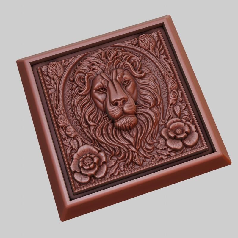 lion Animal 3D Model for CNC Router Laser & 3D Printer