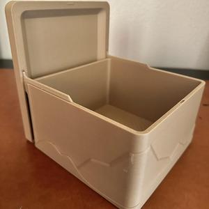 Print In Place sliding Lid Box with Mountain embossing