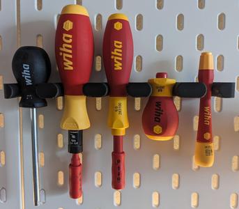 Skadis Screw Driver Holder for Wiha Slimvario/TorqueVario VDE