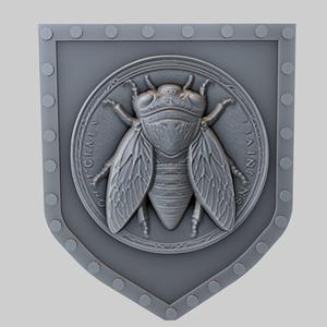 Cicada Animal Wall Cicada Animal Bust for CNC Router Laser & 3D Printer
