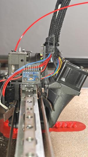VZ printhead ADXL345 side mount for RatRig