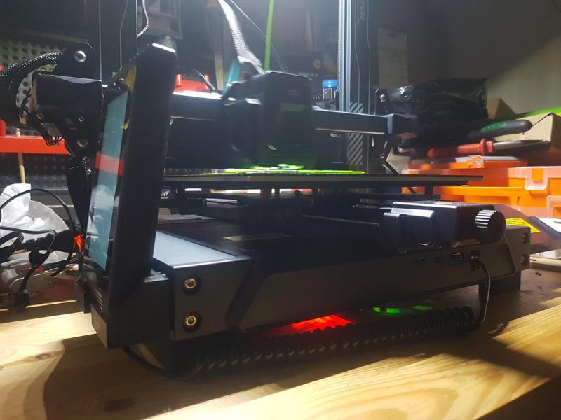 Panel stand for the lcd panel ELEGOO Neptune 3, Neptune 4, Neptune 4 Pro and Max series