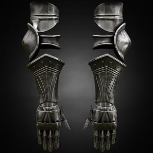 DARK SOULS 3 KNIGHT ARM ARMOR LIFE SIZE COSPLAY – GAUNTLETS & PAULDRON FAN ART STL