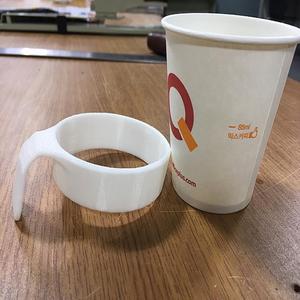 종이컵 손잡이 paper cup handle