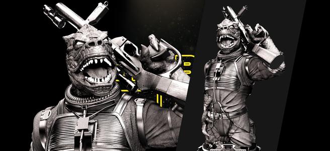 Bossk Bust - Star Wars 3D Models - Tested and Ready for 3D printing
