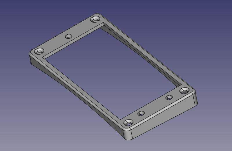 Pickup ring with 2 hole pivot adjustment