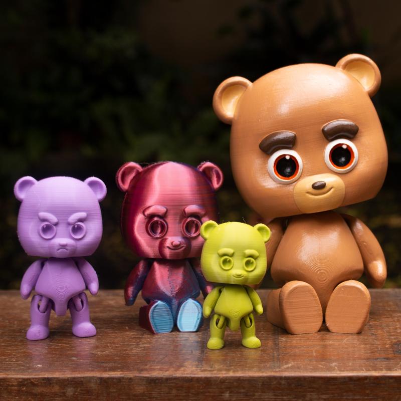 ANGRY/HAPPY TEDDY BEAR