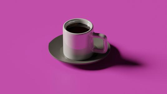 a cup of coffee