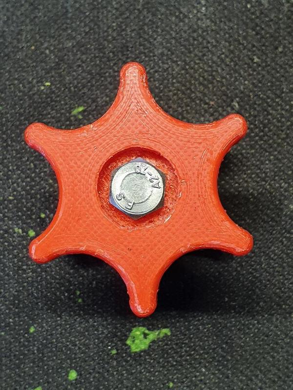 50mm x 8mm hole knob