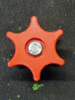50mm x 8mm hole knob
