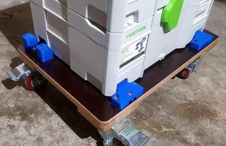 Systainer SYS-CART  Fixing, Holder, Roller (Festool, Tanos)