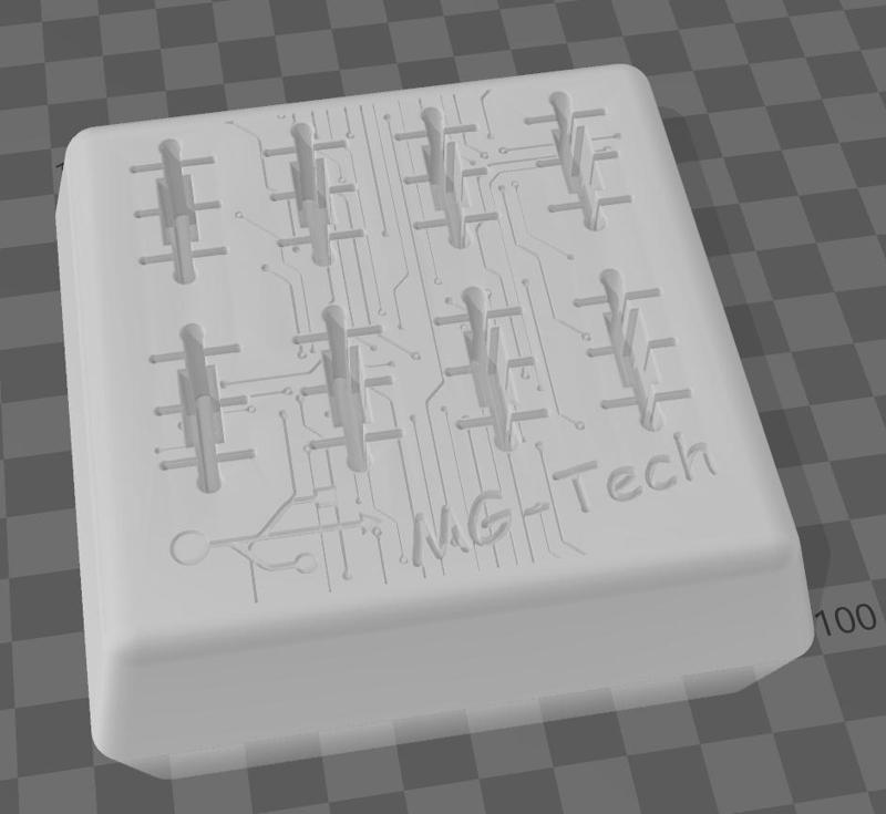 Multi SD-Card and USB-Stick Holder