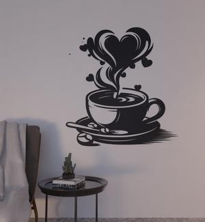 Coffee mug wall decoration 2d wall art