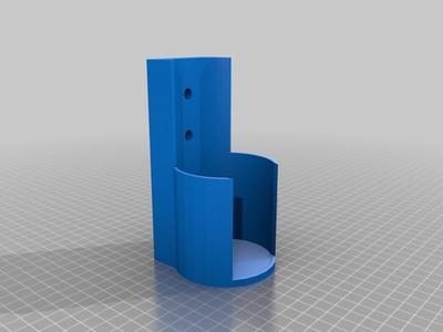 Bottle holder wallmount