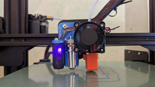Cr touch, vinyl cutter and long nozzle for ender 3